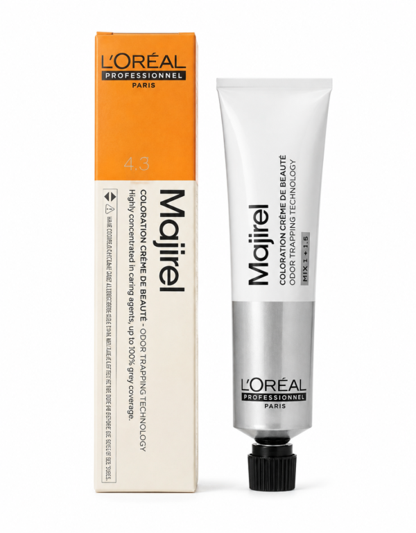 4.3 L'Oreal Professional Majirel 4.3 Golden Brown Hair Colour | 60ML