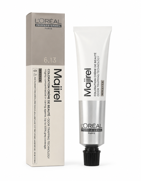 L'Oreal Majirel 6.13 Dark Ash Golden Blonde | 60ML