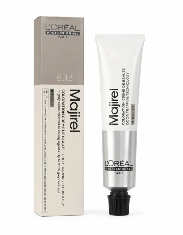 6.13 L'Oreal Majirel 6.13 Dark Ash Golden Blonde | 60ML
