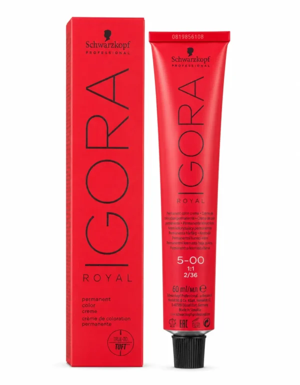 Schwarzkopf Igora Royal 5-00 Light Brown | 60ML