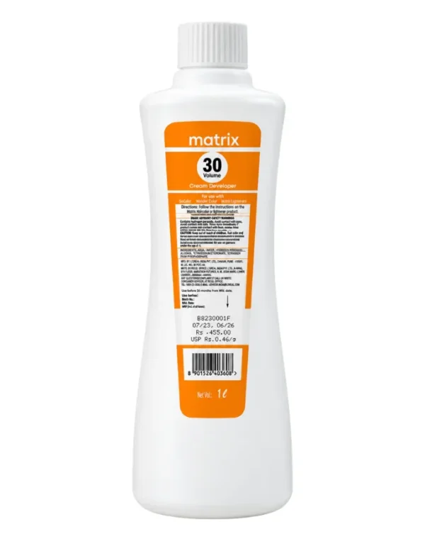 Matrix Cream Developer 30 Vol 9% | 1L